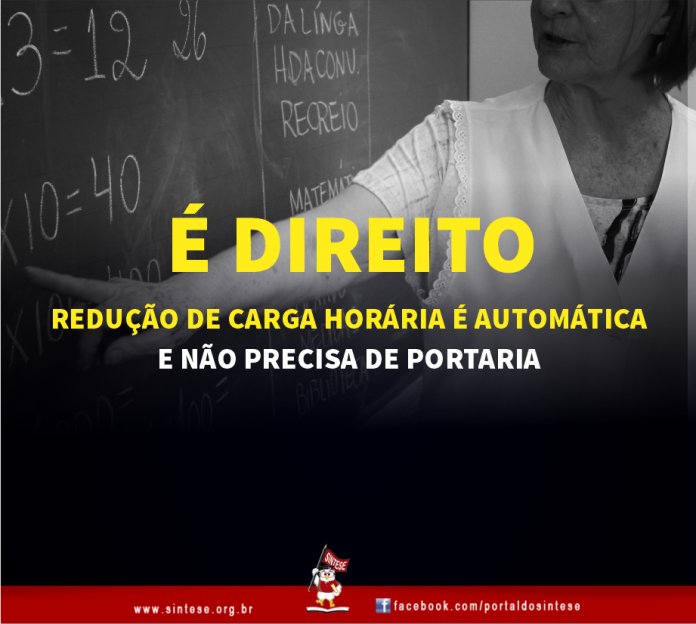 manchete Redu&ccedil;&atilde;o de Carga Hor&aacute;ria