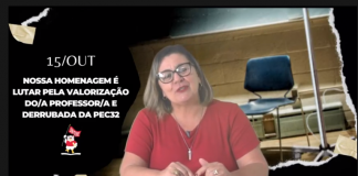 15 de outubro: “Esperançar sempre, deixar de lutar jamais”