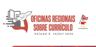 SINTESE realiza oficinas regionais para debater de currículo escolar e refletir ações de luta contra sua padronização