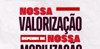 Assembleia Rede Estadual tem nova data: quinta-feira, dia 24