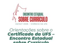 Orientações sobre o Certificado da UFS – Encontro Estadual sobre Currículo