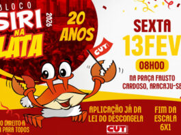 Carnaval: Professoras e professores vão às ruas, junto com o Bloco Siri na Lata, cobrar valorização e respeito à carreira